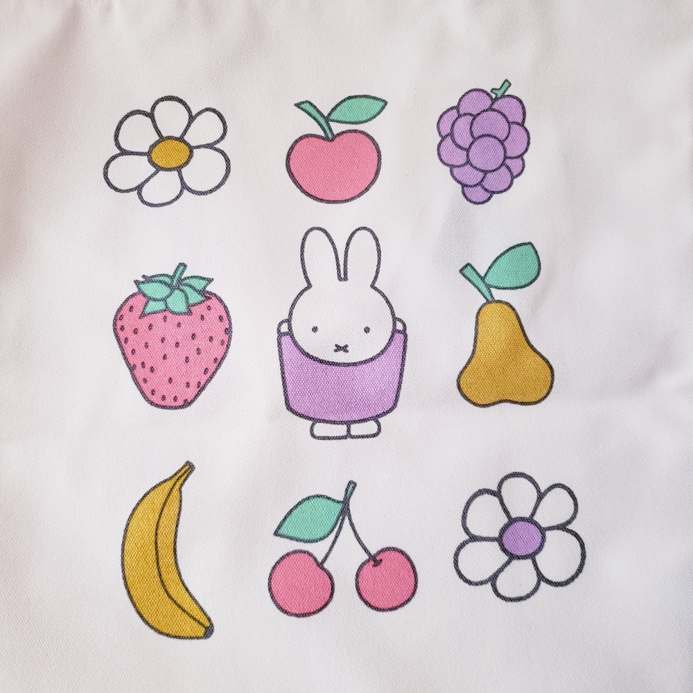 Sanrio Miffy Fruit Tote Bag - Picture 7 of 11